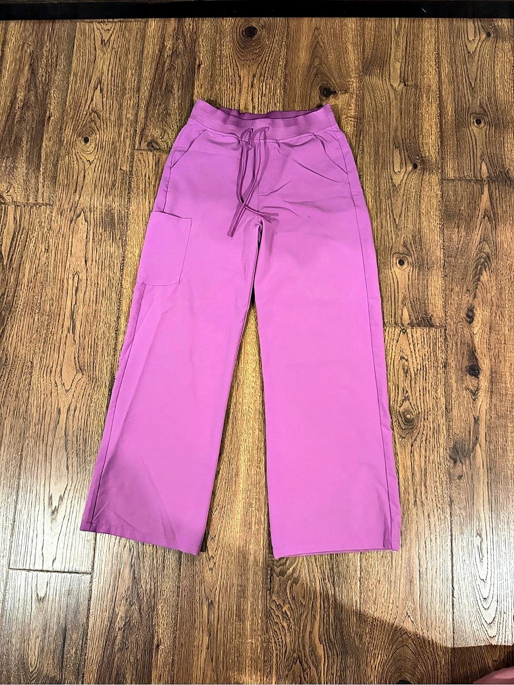 Mandala Wide Leg Pants in Dahlia Pink Size Small